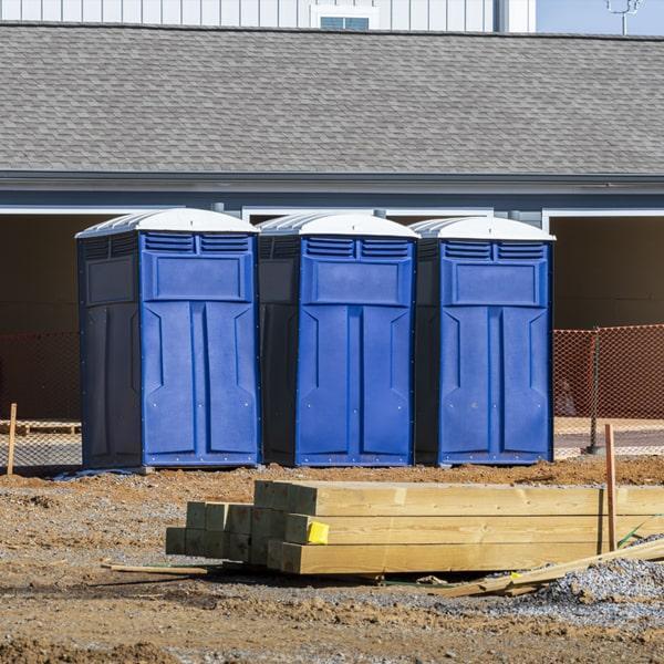 Heavy-duty construction site porta potty in Bella Vista, Arkansas